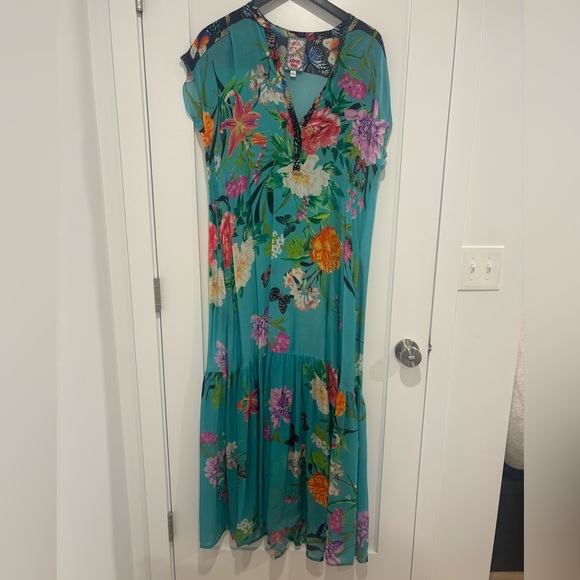 Johnny Was Panya Alba Maxi Dress sz S - Picture 4 of 6